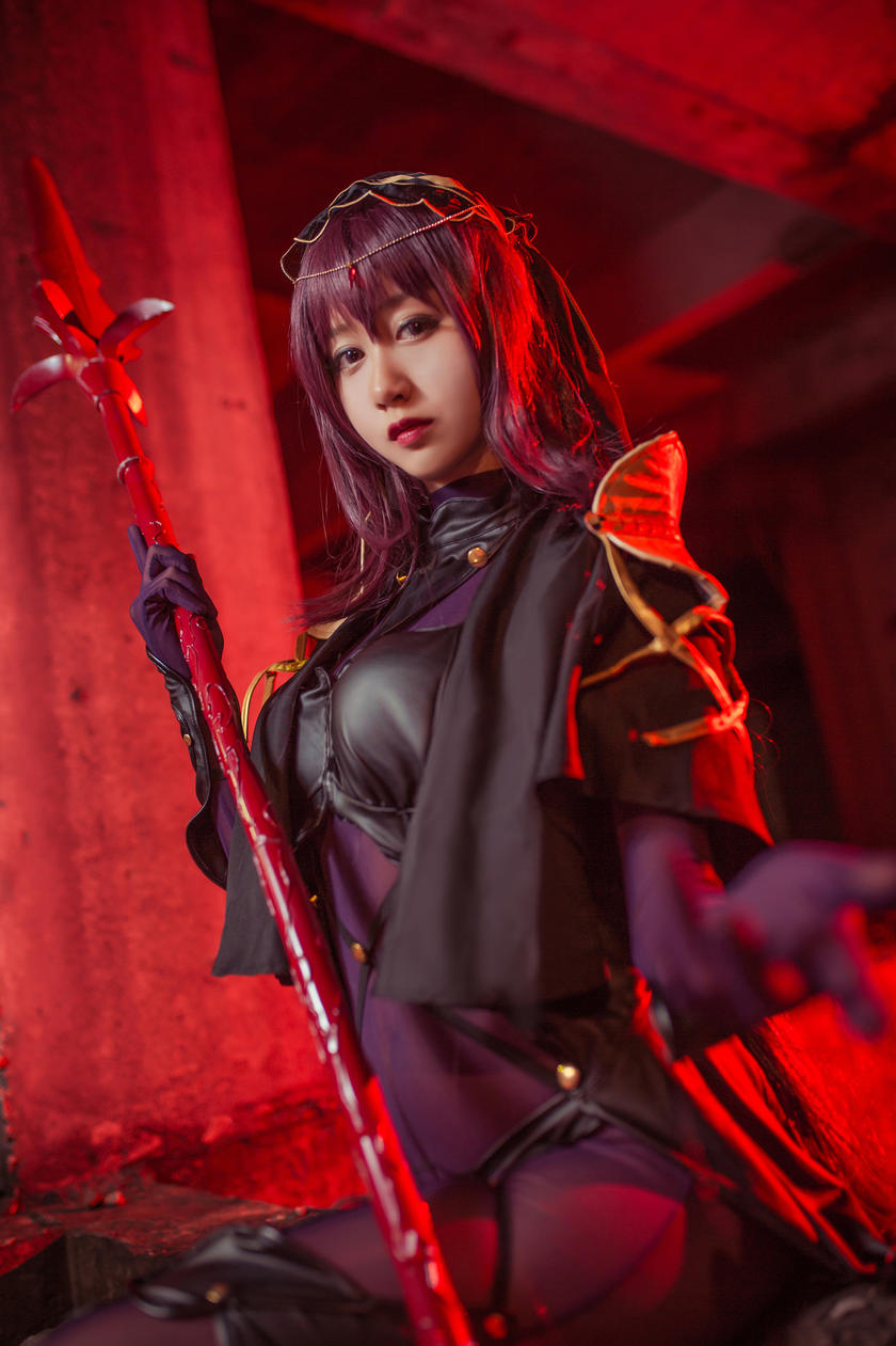 网红Coser@木绵绵OwO – 斯卡哈 [17P/60MB]