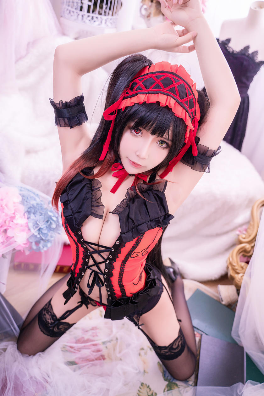 微博红人Coser@抱走莫子aa-狂三 内衣*惑 [38P/0.98G]